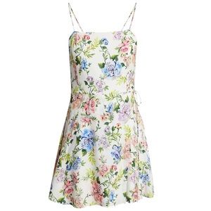 NWT, This is Trixie, Alice + Olivia Floral Mini Dress, Size 4